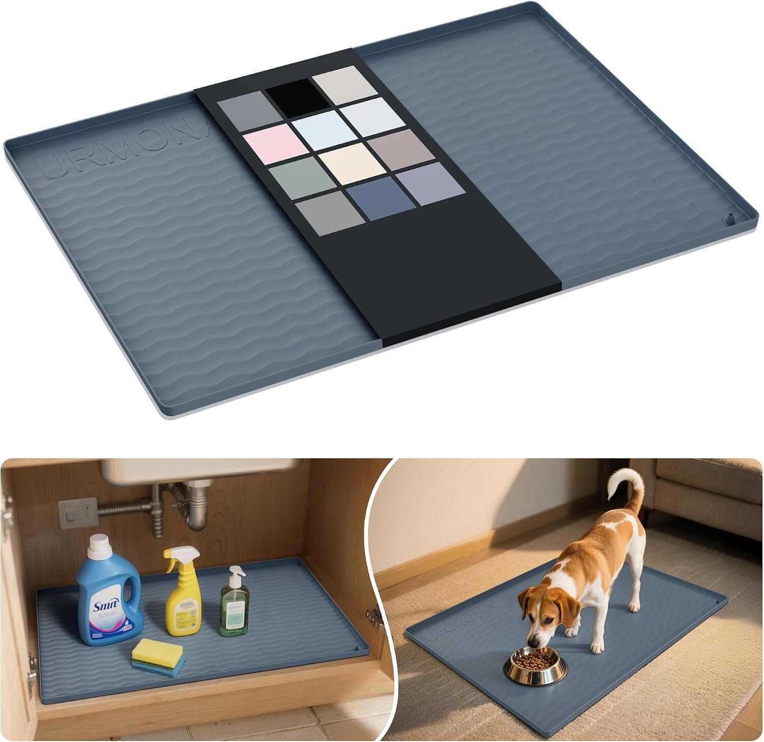 Stylish Non-Slip Pet Feeding Mat